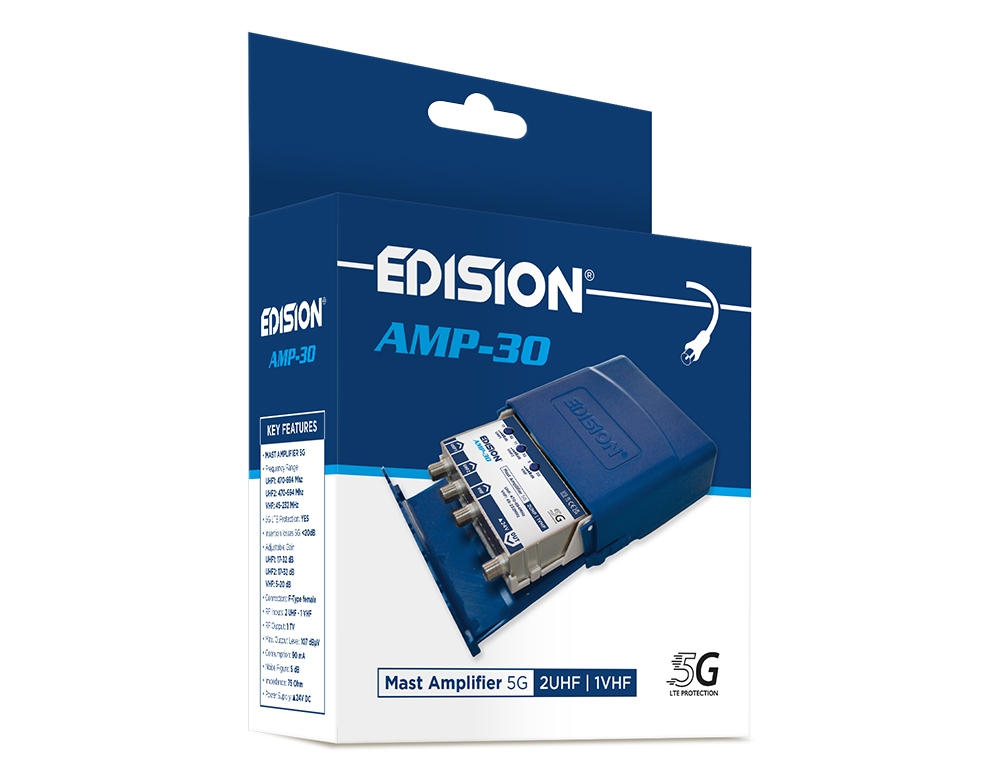 Edision amp 30 5G uhf1vhf Edision amp 30 5G uhf1vhf
