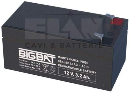 BIGBAT 12Vdc 3,2Ah BIGBAT 12Vdc 3,2Ah
