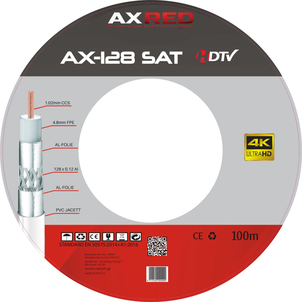AX-128 SAT AXRED AX-128 SAT AXRED