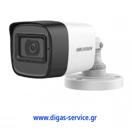 Hikvision DS-2CE16H0T-ITPFS 5MP Bullet με μικρόφωνο