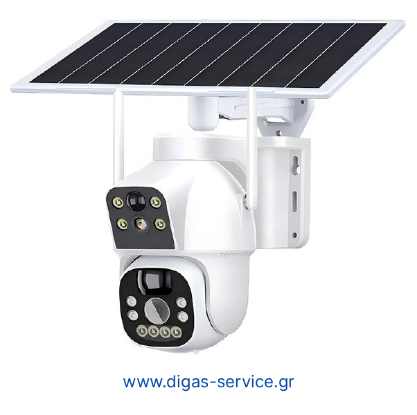 Golmar PTZ-0202T4GS 2MP με Solar & 4G