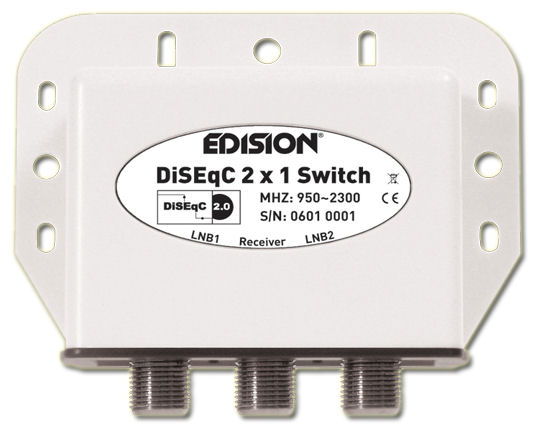 DiseqC Edision 2x1