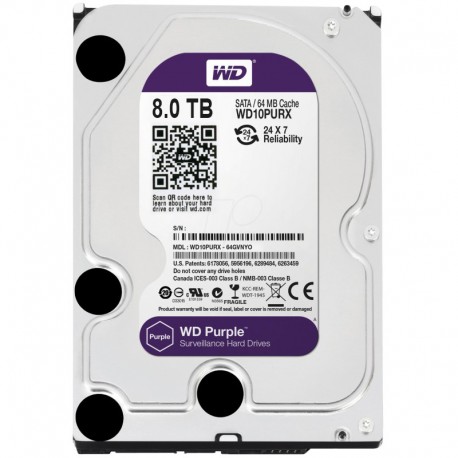 WD PURPLE 8TB - σκληρος δισκος για dvr