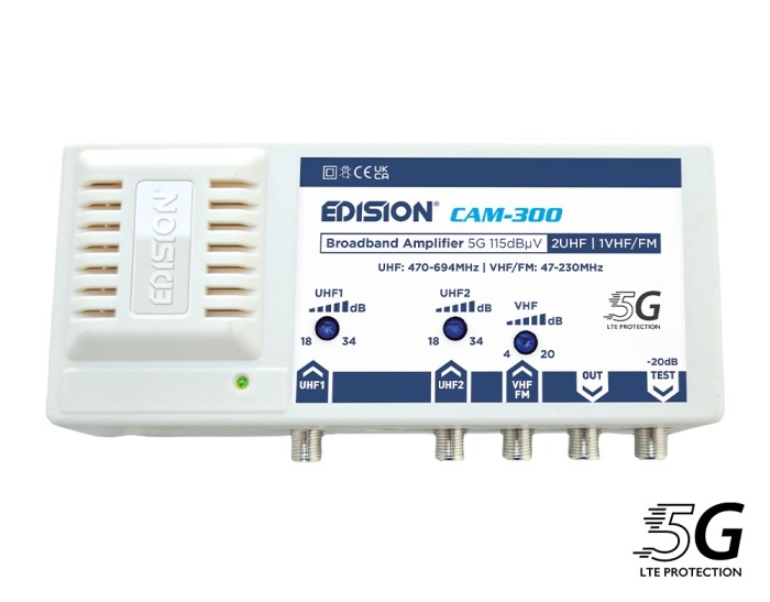 EDISION ΕΝΙΣΧΥΤΗΣ ΚΕΝΤΡΙΚΟΣ CAM-300 5G