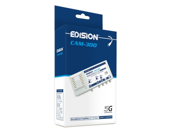 EDISION ΕΝΙΣΧΥΤΗΣ ΚΕΝΤΡΙΚΟΣ CAM-300 5G