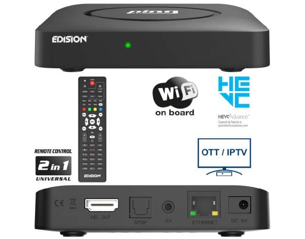PING - OTT IPTV δέκτης Edision