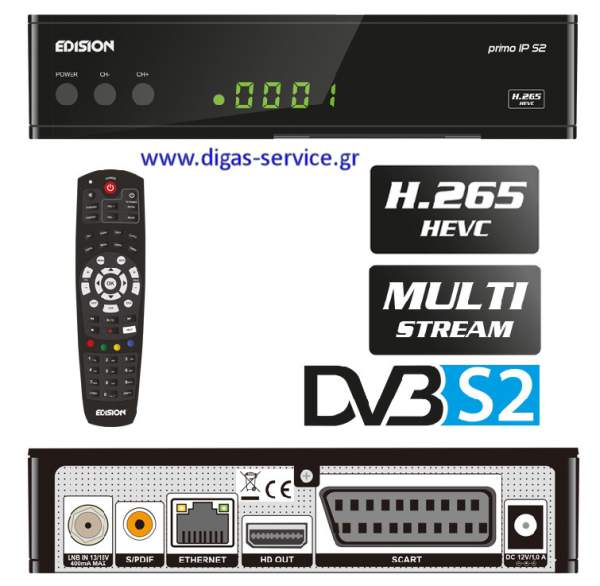 PRIMO IP S2 Edision PRIMO IP S2