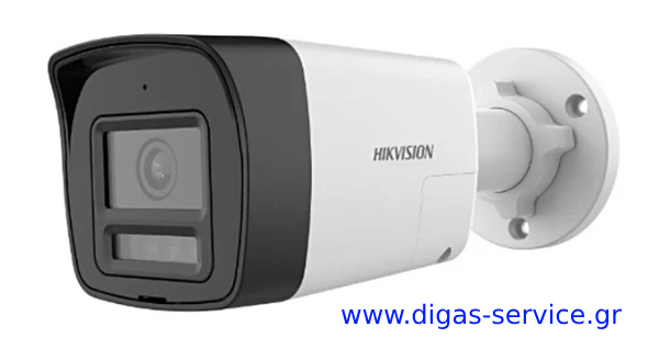 HIKVISION DS-2CE16D0T-LTS 2.8mm Bullet 1080p Hybrid Light Audio HIKVISION DS-2CE16D0T-LTS 2.8mm Bullet 1080p Hybrid Light Audio