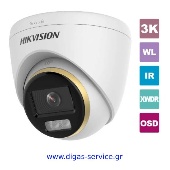 HIKVISION DS-2CE72KF3T-LE Dome ColorVu 3K IR