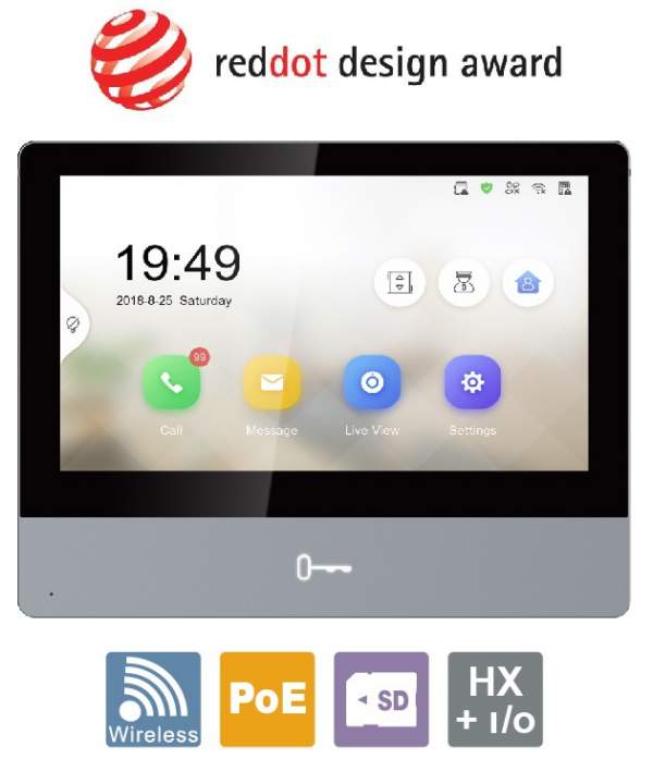  DS-KH8350-WTE1 Hikvision Οθόνη Θυροτηλεόρας