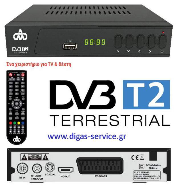 DM-1630 Αποκωδικοποιητής DM-1630