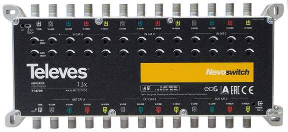 Ενισχυτής Πολυδιακόπτη - Multicwitch televes 714709