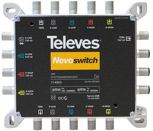 televes-714903 Διακλαδωτήρας - Multicwitch televes 714903