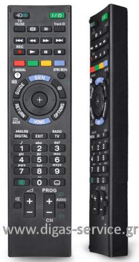 τηλεχειριστηριο Sony Τηλεχειριστήριο RM-L1165 για τηλεόραση Sony