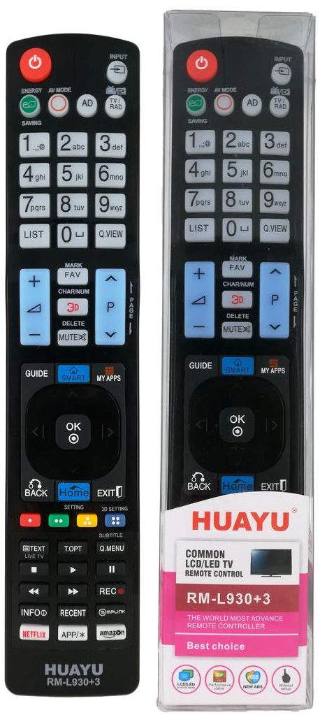 Lg remote control RM-L930+3 τηλεχειριστηριο lg RM-L930+3