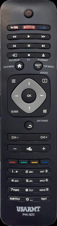 τηλεχειριστηριο philips phi920