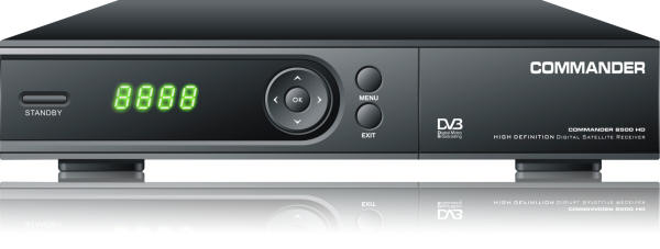 Δορυφορικός δέκτης Commander 8500 HD