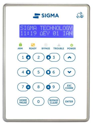 sigma aolus kp Πληκτρολόγιο 16 ζωνών sigma aolus kp