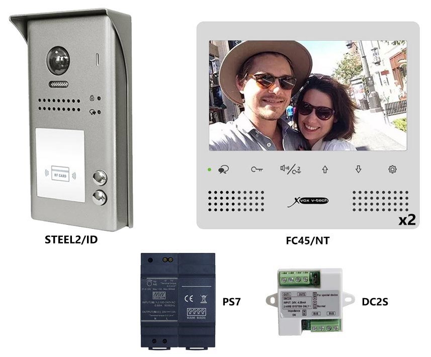 xvox Θυροτηλεόραση Διπλοκατοικίας KIT xvox Θυροτηλεόραση Διπλοκατοικίας KIT